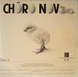 CHÔRO NOVO - DISCO 2- LP