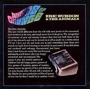 ERIC BURDON - WINDS OF CHANGE- LP