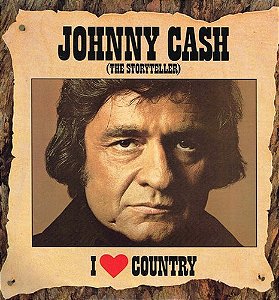 JOHNNY CASH STORYTELLER- LP