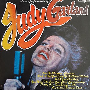 JUDY GARLAND - A RARE PERFORMANCE- LP