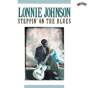 LONNIE JOHNSON - STEPPIN' ON THE BLUES- LP