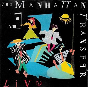 MANHATTAN TRANSFER - LIVE- LP