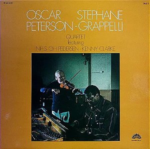 OSCAR PETERSON & STEPHANE GRAPPELLI - QUARTET VOL1- LP