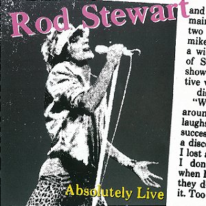 ROD STEWART - ABSOLUTELY LIVE- LP