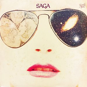 SAGA - WORLDS APART- LP