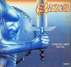 SAXON - STRONG ARM METAL- LP
