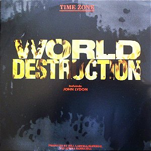 TIME ZONE - WORLD DESTRUCTION- LP