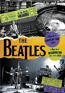 THE BEATLES - EM DOBRO: LIVE IN EUROPAN TOUR 1965 / LIVE IN WASHINGTON 1964 - DVD