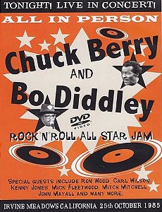 CHUCK BERRY AND BO DIDDLEY - ROCK 'N' ROLL ALL STAR JAM - DVD