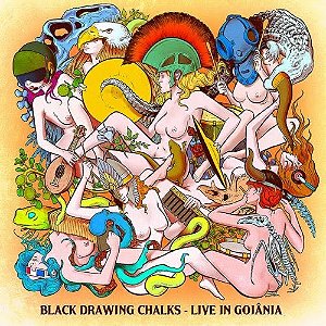 BLACK DRAWING CHALKS - LIVE IN GOIANIA - CD