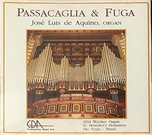 JOSÉ LUIS DE AQUINO - PASSACAGLIA & FUGA - CD