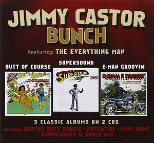 JIMMY CASTOR BUNCH - 3 CLASSIC ALBUNS ON 2 CD'S - CD