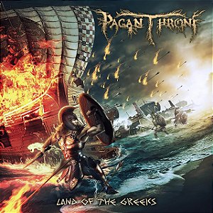 PAGAN THRONE - LAND OF THE  GREEKS - CD