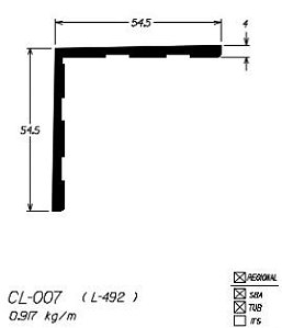 CL-007  5,50 KG BARRA 6,00 ML