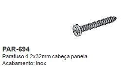 PAR-694-PARAFUSO A. A. ACO INOX CP 4,2 X 32(PCT 100 PÇS)