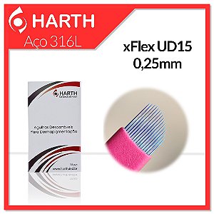 Lâminas Harth xFlex UD15 - 0,25mm ORIGINAL - 10 peças