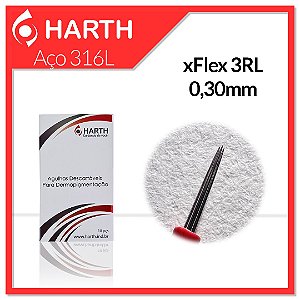 Lâminas Harth xFlex Circular 3RL - 0,30mm - 10 peças