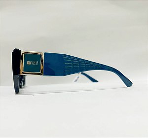 Óculos solar quadrado azul