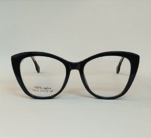 Óculos para grau gatinho preto