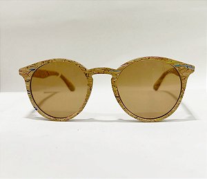 Óculos Gold summer cortiça