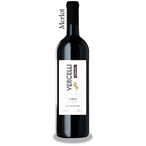 Vinho Fino - Vercelli Classic Tinto Seco Merlot 750ml