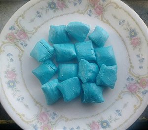 Kg da bala de coco tradicional azul galinha pintadinha