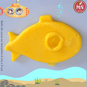 Kit com 50 balas de coco de submarino