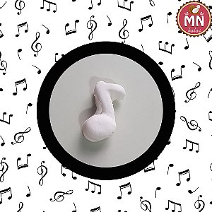 Kit com 50 balas de coco nota musical ou clave musical modelo 2