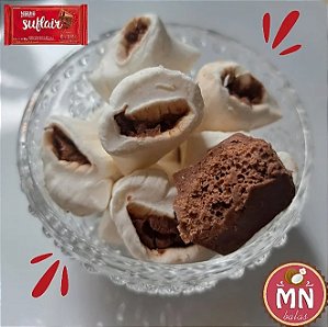 Pote de 100 g tradicional com recheio de Suflair com 15 a 20 balas