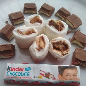 1/2 Kg tradicional com recheio de Kinder de chocolate ao leite com 75 balas