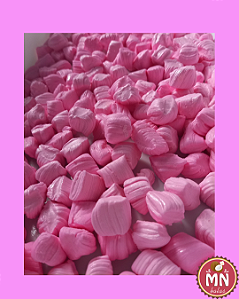 Kg da bala de coco tradicional rosa bebê/rosa claro com 150 balas