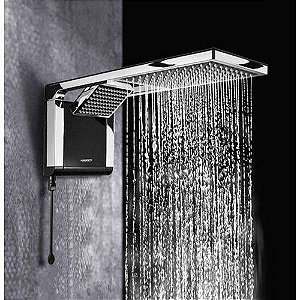 CHUVEIRO LORENZETTI ACQUA STORM  7800W 200V Preto E Cromado