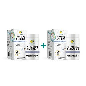 Polivitaminico A&Z Premium - 60 cápulas - COMPRE UM E GANHE OUTRO