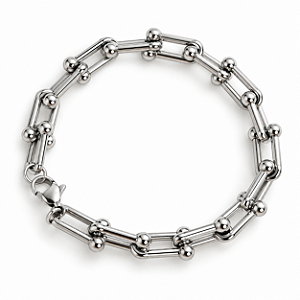 Pulseira Em aço Inox 316L Alta Joalheria Design Moderno e Sofisticado