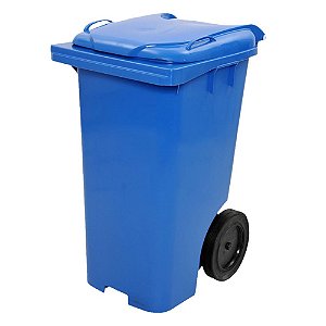 Lixeira plástica Com  Rodas 120 Litros  - Certec