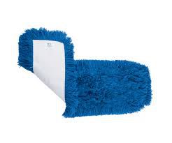 Mop Pó Ponta Cortada Acrílico Azul 40cm - Maxitex