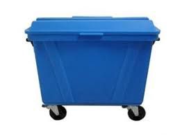 Carro Contentor  660 Litros Com Tampa - Certec