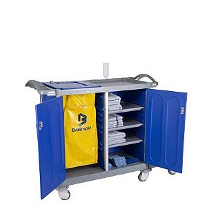 Carro Funcional Guard Hospitalar 600 - Bralimpia