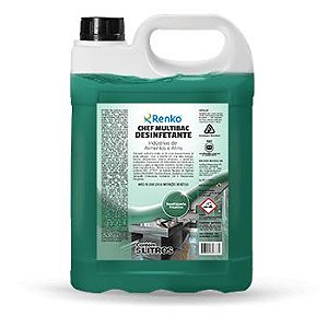 Detergente Desinfetante Chef Multibac  5L - Renko