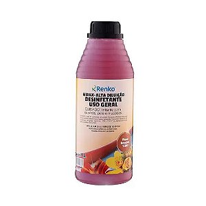 Desinfetante Alta Diluição Mirax Rosé Premium 1L - Renko