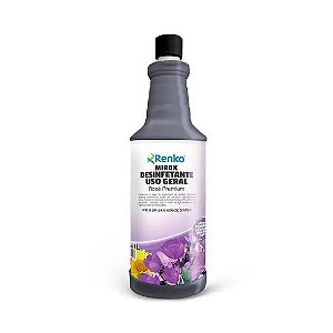 Desinfetante Concentrado Uso Geral Mirax Rosé Premium 1L - Renko