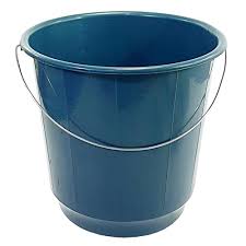 Balde Com Alça de Ferro 8L azul