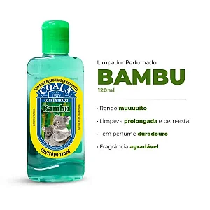 Limpador Perfumado Coala Bambu 120ml