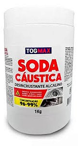 Soda Cáustica 1kg - TogMax