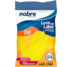 Luva Látex Slim M Nobre