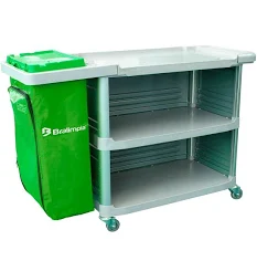 Carro Funcional Guard Hospitalar Extra 02 - Bralimpia