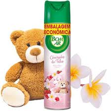 Aromatizante Aerosol Talco EMB ECON 360ml Bom Ar