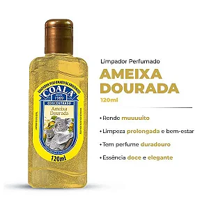 Limpador Perfumado Coala Ameixa Dourada 120ml