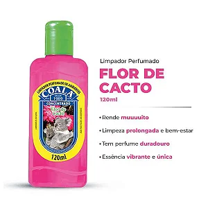Limpador Perfumado Coala Flor De Cacto 120ml