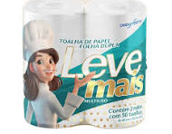 Papel Toalha 2x20m Multiuso Leve Mais